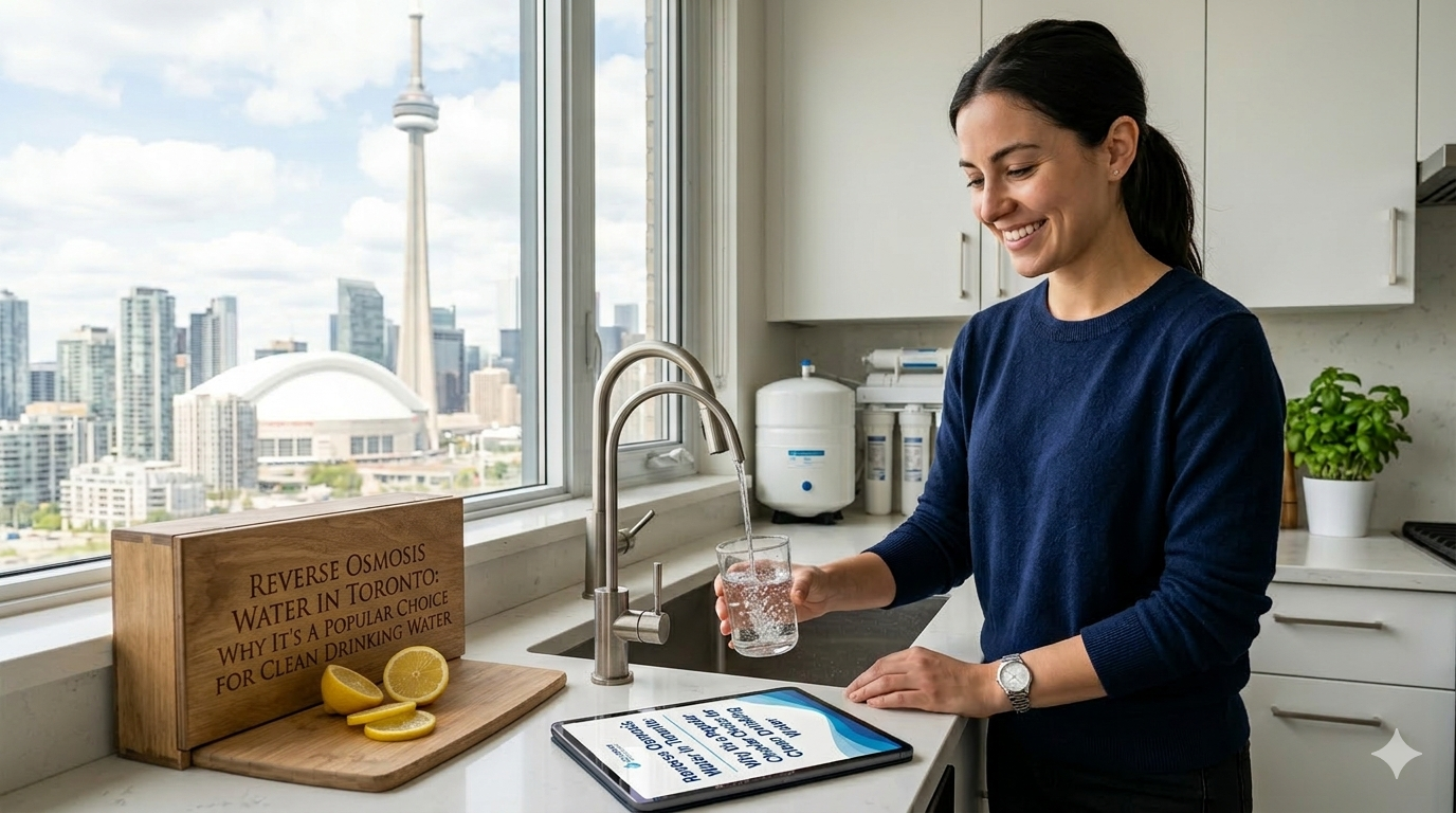 Reverse Osmosis Water in Toronto: Why It’s a Popular Choice for Clean Drinking Water