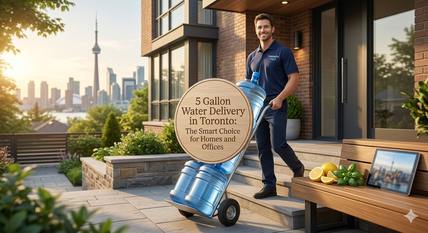 5 Gallon Water Delivery in Toronto: The Smart Choice for Homes and Offices