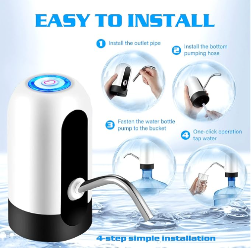 Smart Automatic Water Dispenser Pump for Home & Office