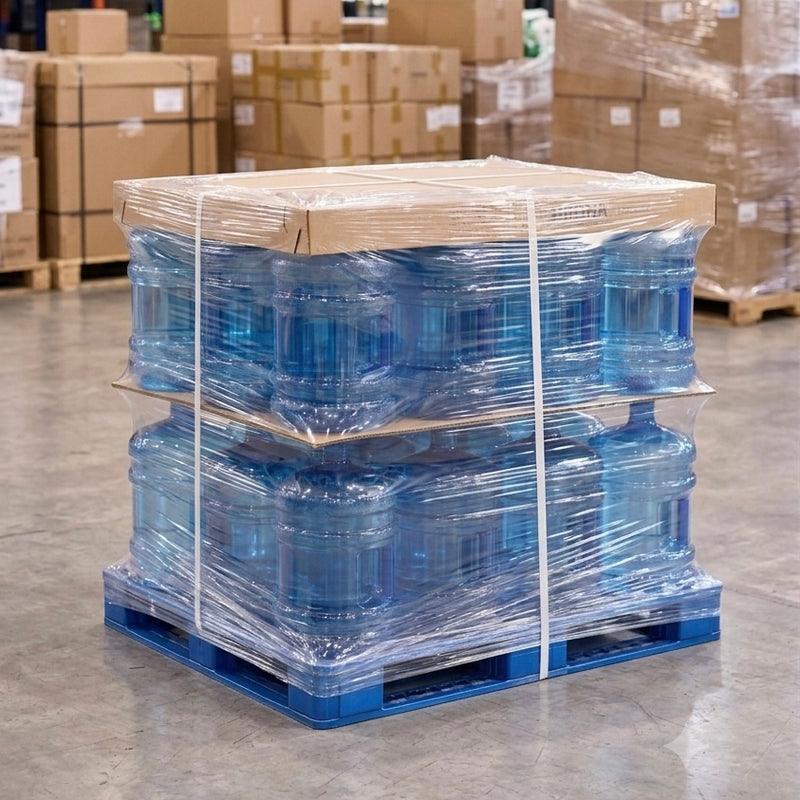 Bulk 5-Gallon Water Bottle Skid refill (32 Bottles) | Office & Jobsite Water Delivery