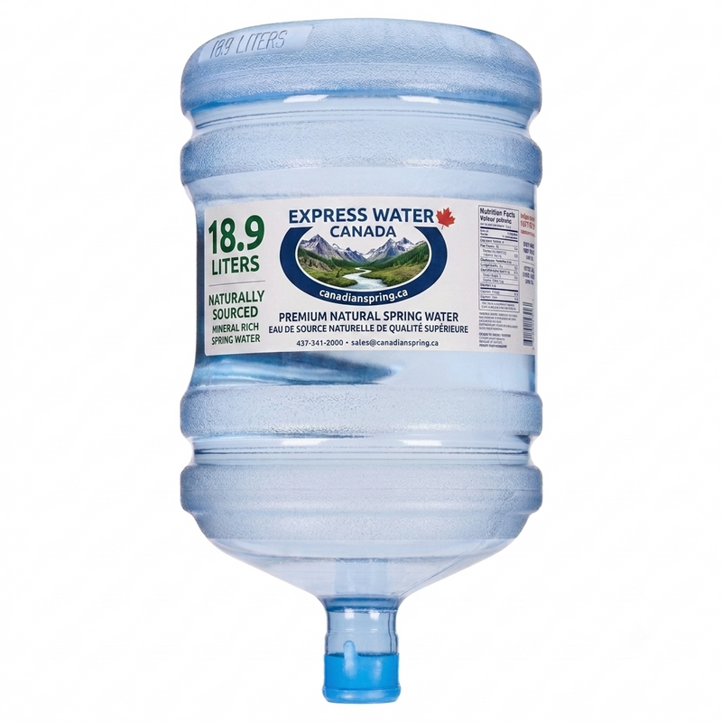 Natural Spring Water 18L (5-Gallon) — Delivered Fresh Across the GTA