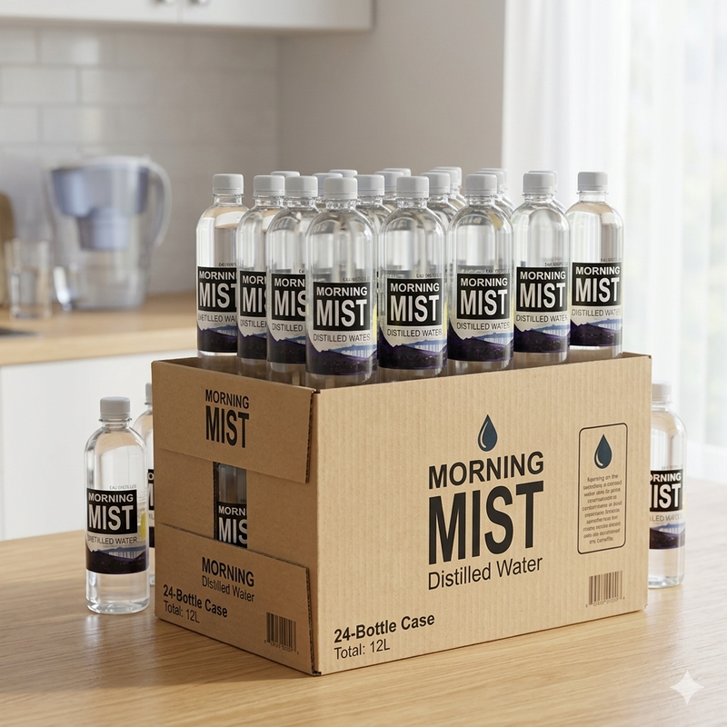500ml Distilled Water Case (Morning Mist)